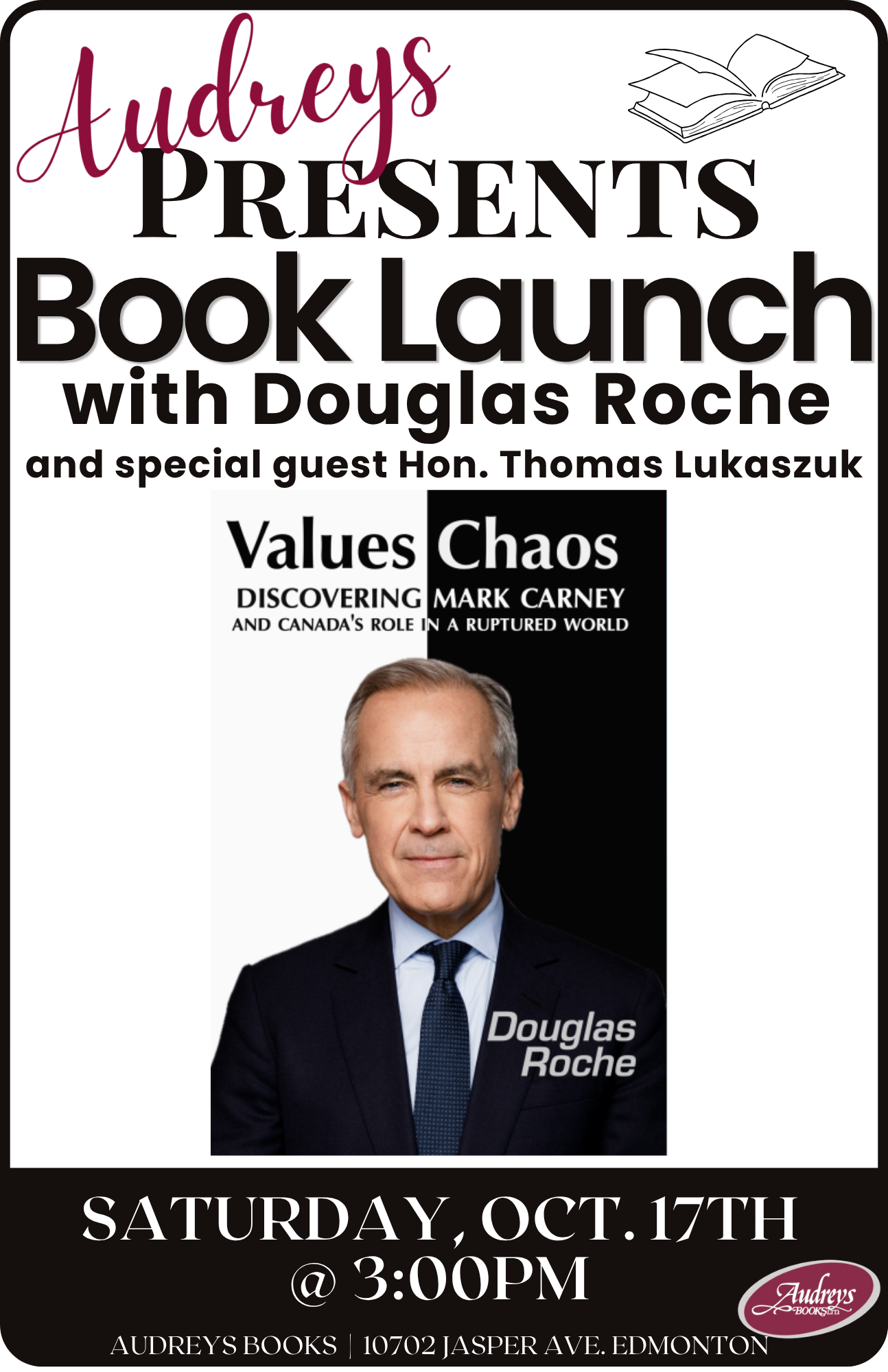 Book Launch with Douglas Roche and the Hon. Thomas Lukaszuk