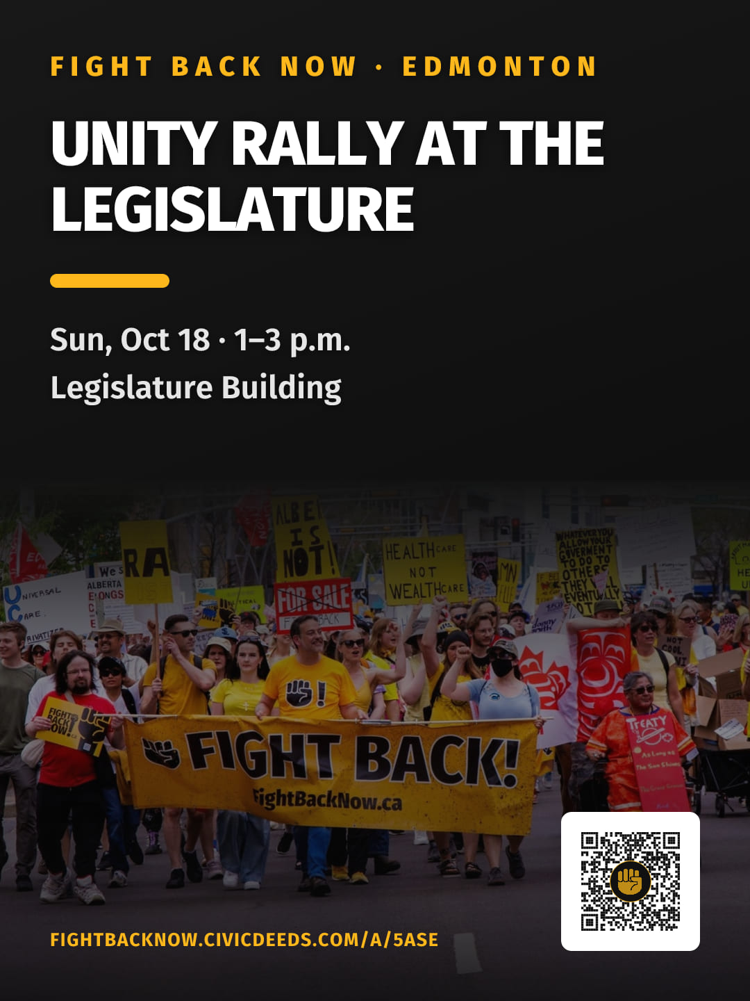 Unity Rally at the Legislature