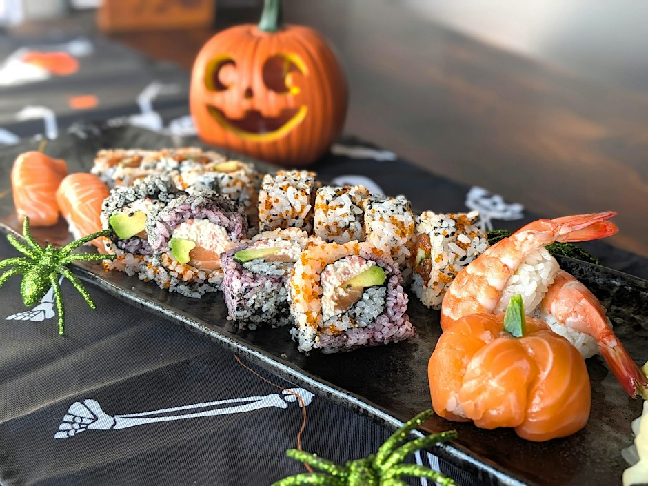 Sushi Making Class Halloween Special