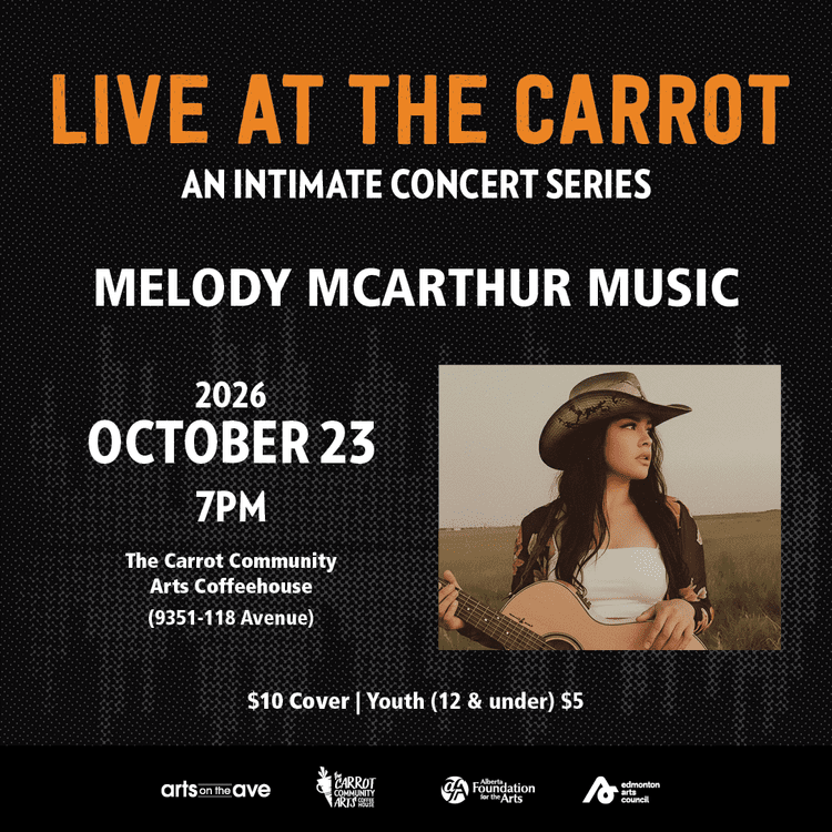 Live at The Carrot presents: Melody McArthur Music