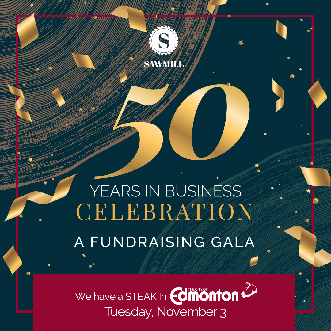 Sawmill's 50th Anniversary Fundraising Gala (Edmonton)