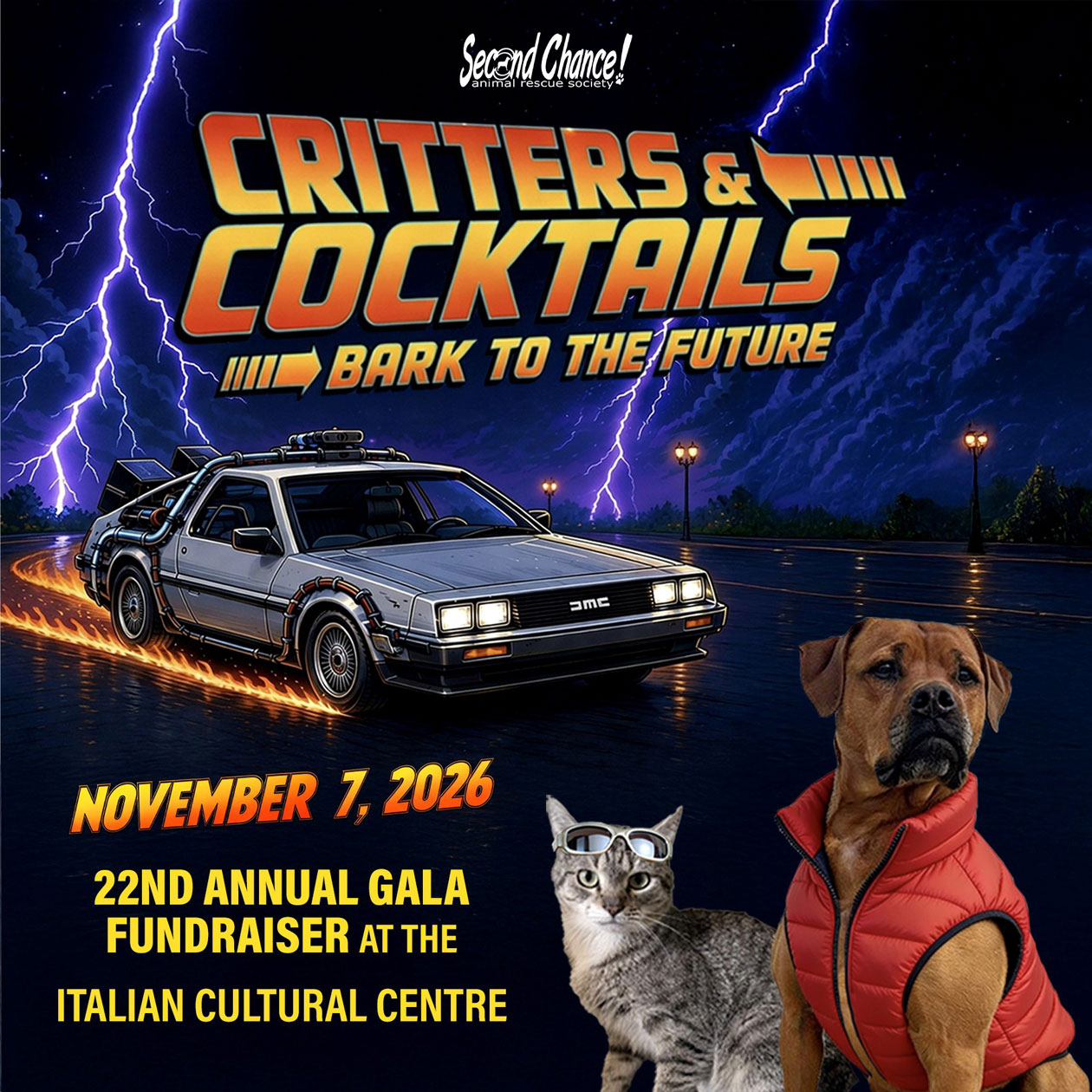 Critters & Cocktails 2026: Bark to the Future