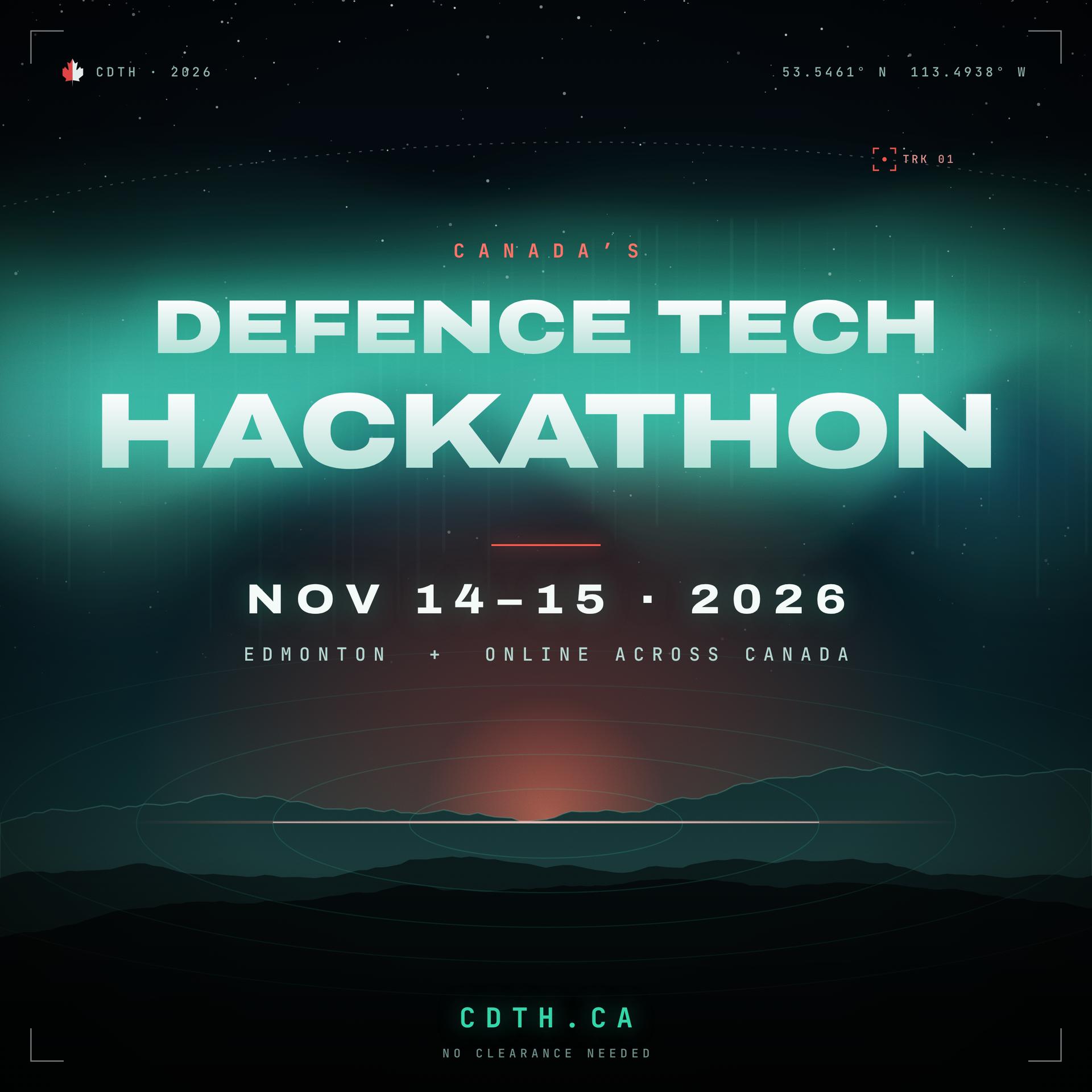 Canada's Defence Tech Hackathon