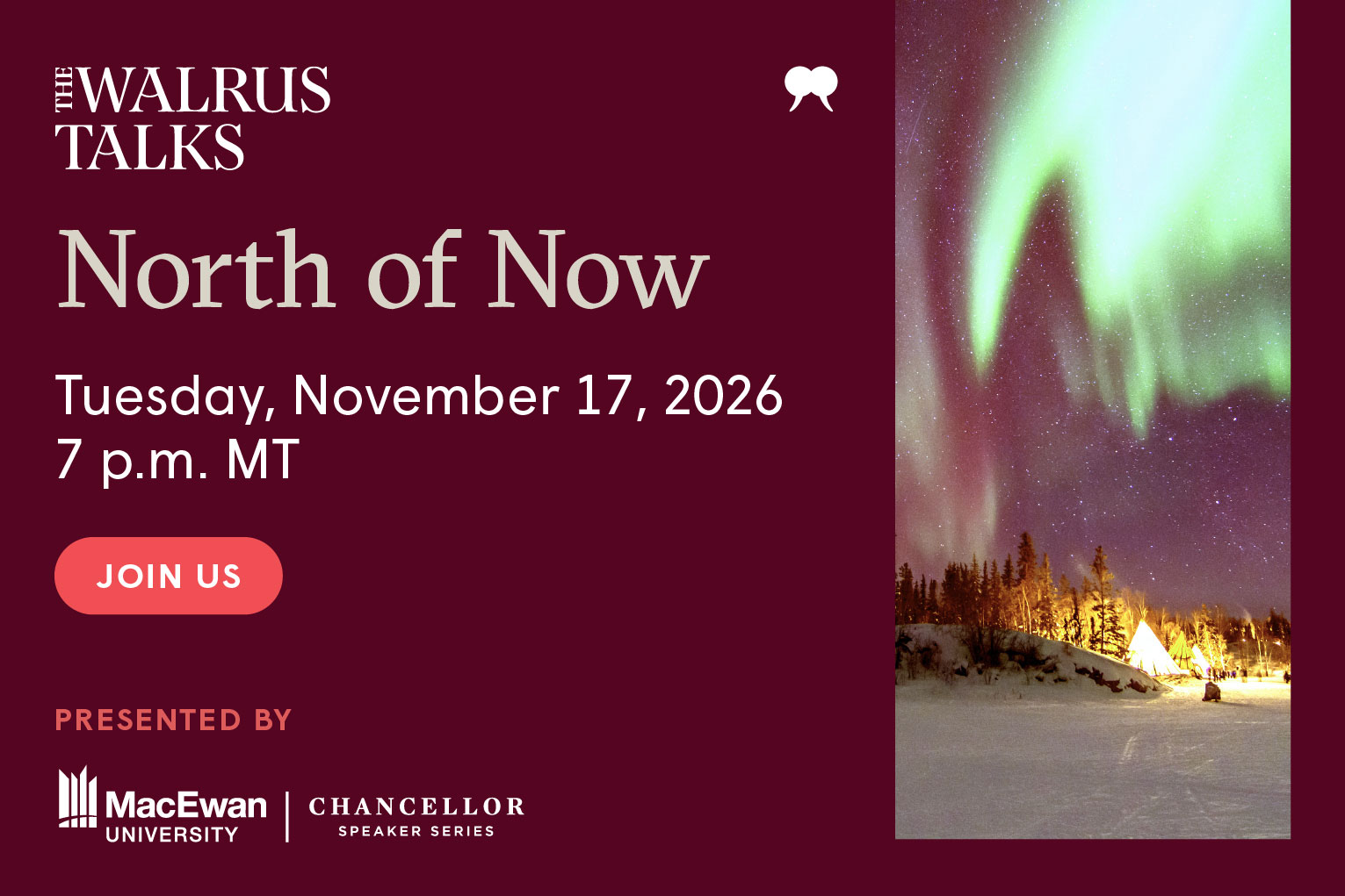 The Walrus Talks North of Now