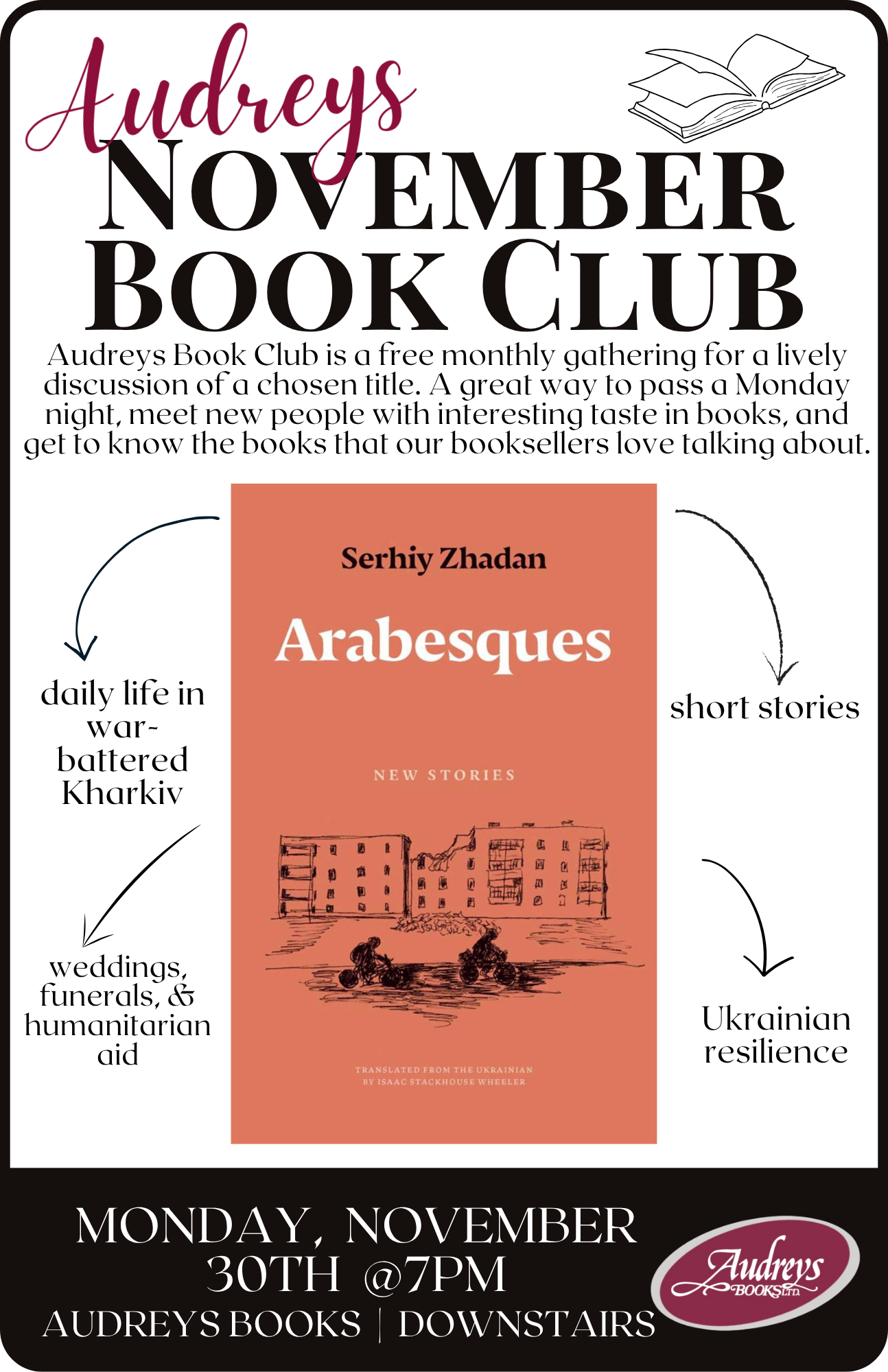 Audreys Book Club November