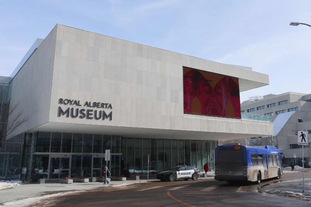 The Royal Alberta Museum in downtown Edmonton.