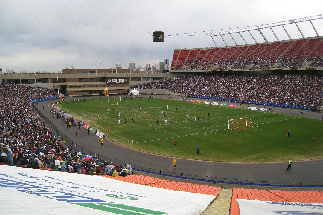 Noted: Less names, less shame, and less police pain Part of the audience and the main field at Commonwealth Stadium.