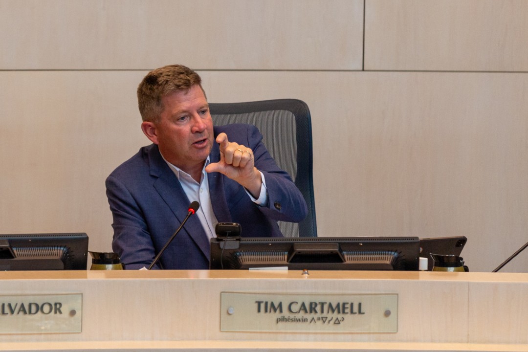 Noted: Better Edmonton, zoning bylaw amendments, dingy art Part of the audience and the main field at Commonwealth Stadium.