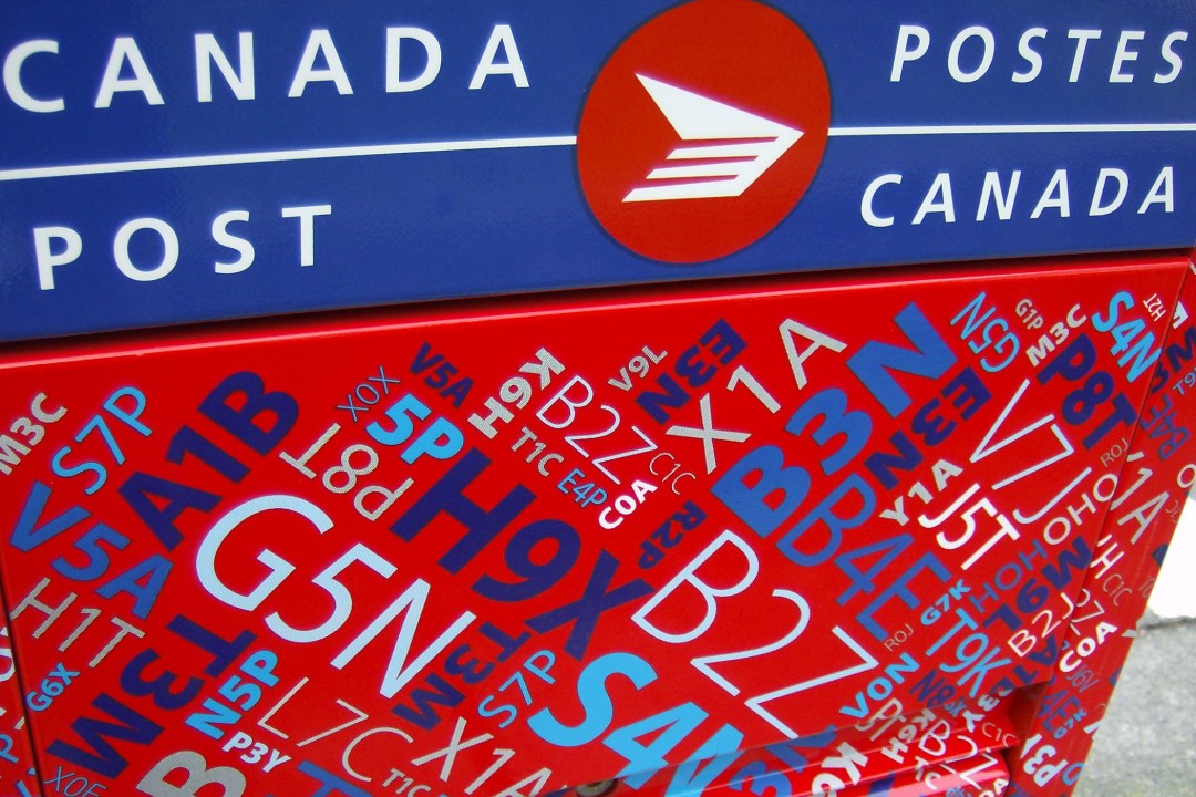 Noted: Strikes plural, candidates speak, downtown's epicentre A photo of a Canada Post mailbox.