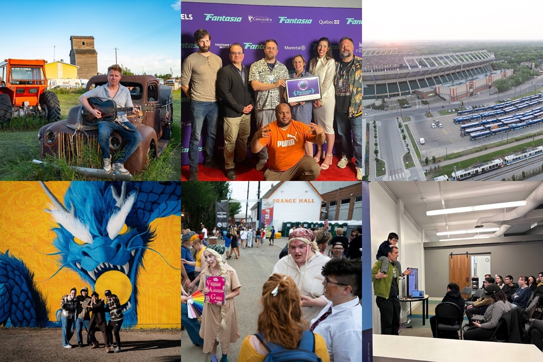 A collage of images from past Taproot stories