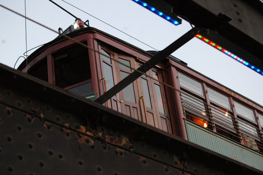 The High Level Streetcar from below