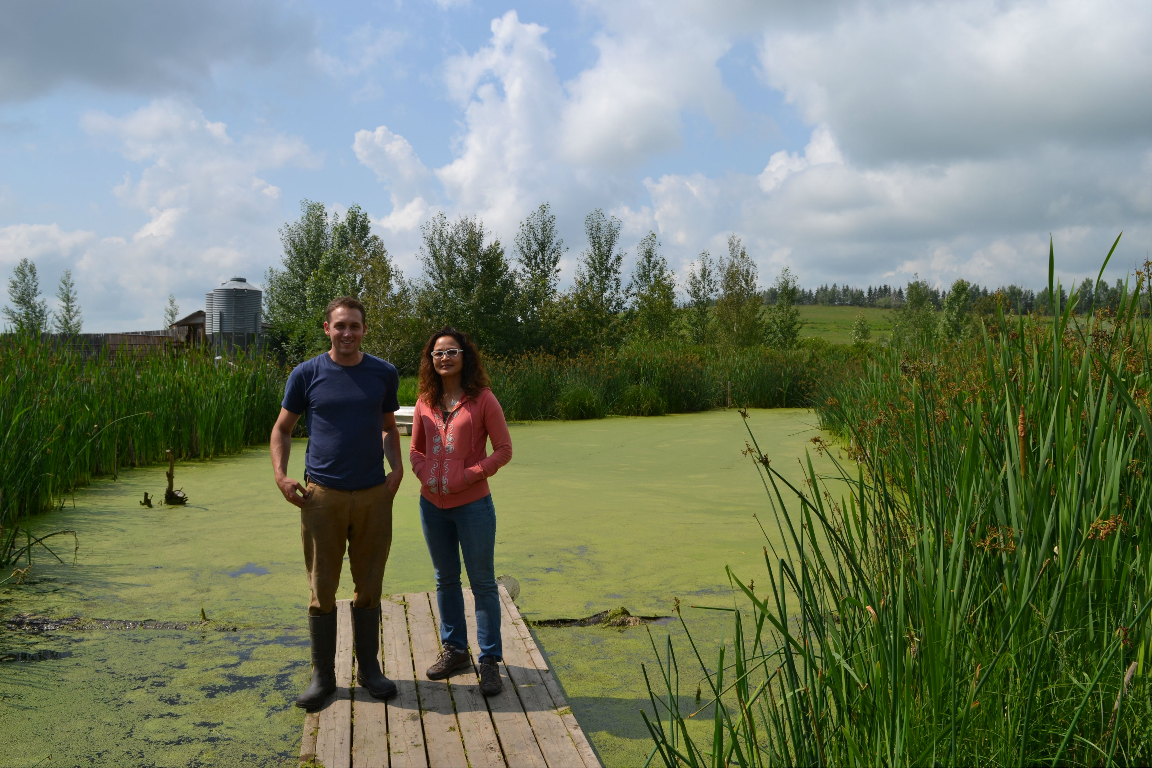 Denise Chang-Yen found part of the answer to her question on Takota Coen's farm.