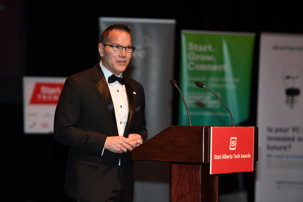 James Keirstead, CEO of Levven Electronics. (Photo by Start Alberta)