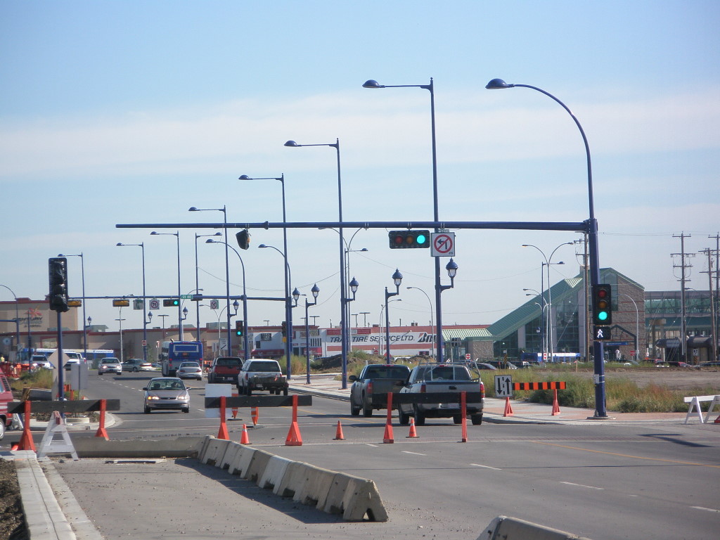 Fort Road lighting upgrade, summer 2011 (City of Edmonton)